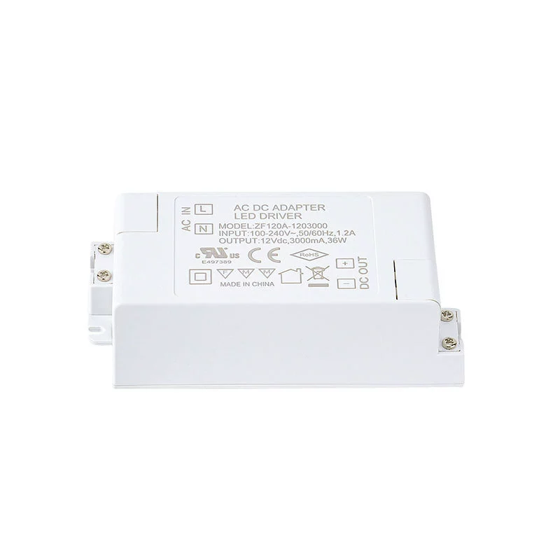 36W led驅(qū)動電源UL/CE認(rèn)證12V3A/24V1.5A